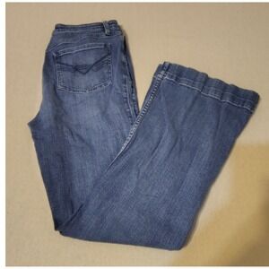 IDYLLWIND Fueled by‎ Miranda Lambert Women's Flare Jeans Size 14 Medium Wash TT